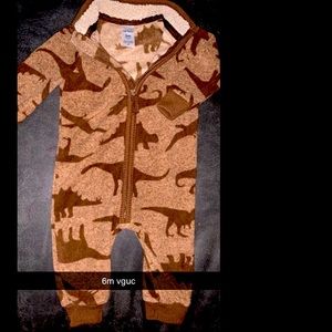 Fleece Dino sleeper.